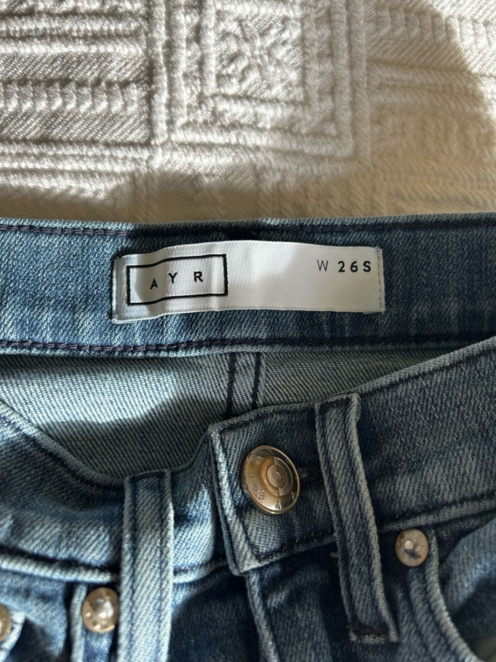 AYR The Pop Jeans in Bomba - Picture 6 of 11